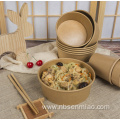 Food packing box microwave kraft paper bowl